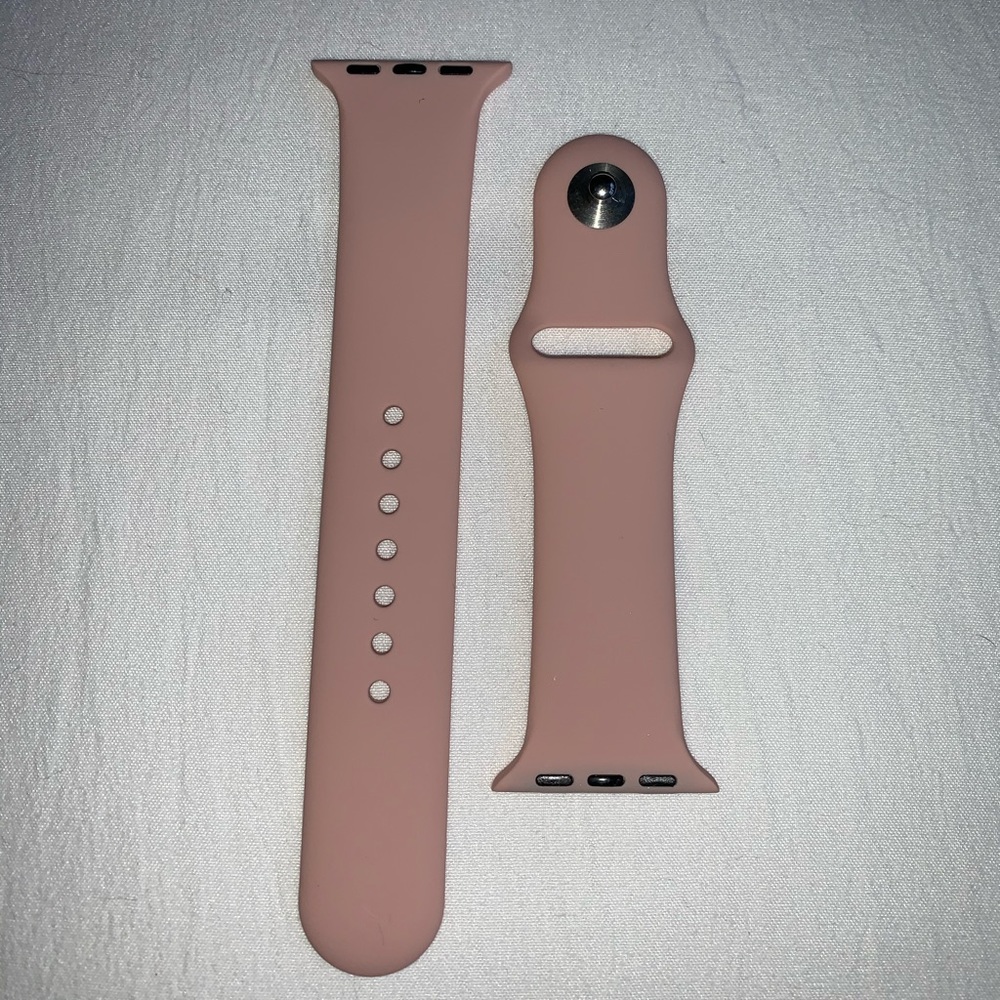 Cute Peach Pink Apple Watch Band 🍑
